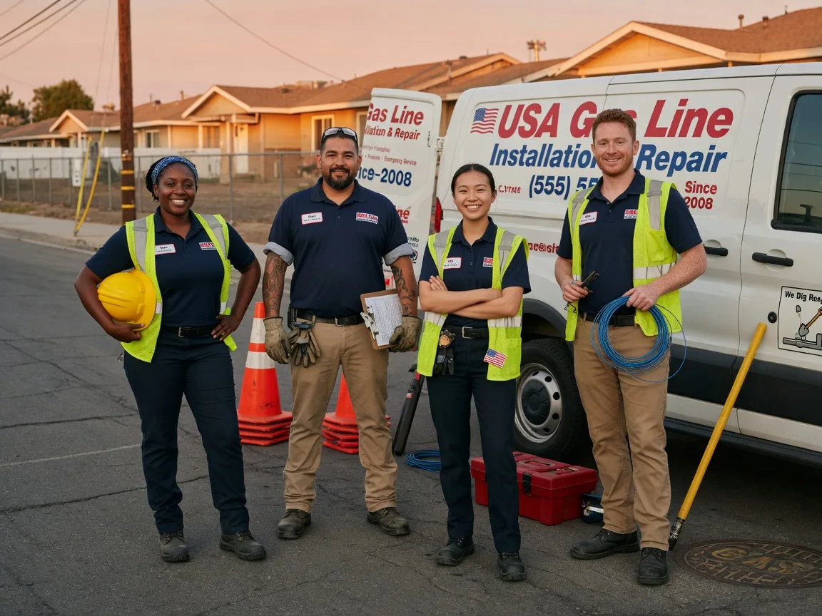 Gas Line Installation company in Creekside, PA